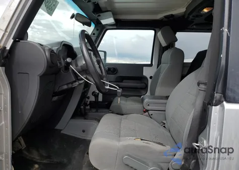 2007 Jeep Wrangler Sahara from USA, damaged, VIN 1J4FA54167L125403